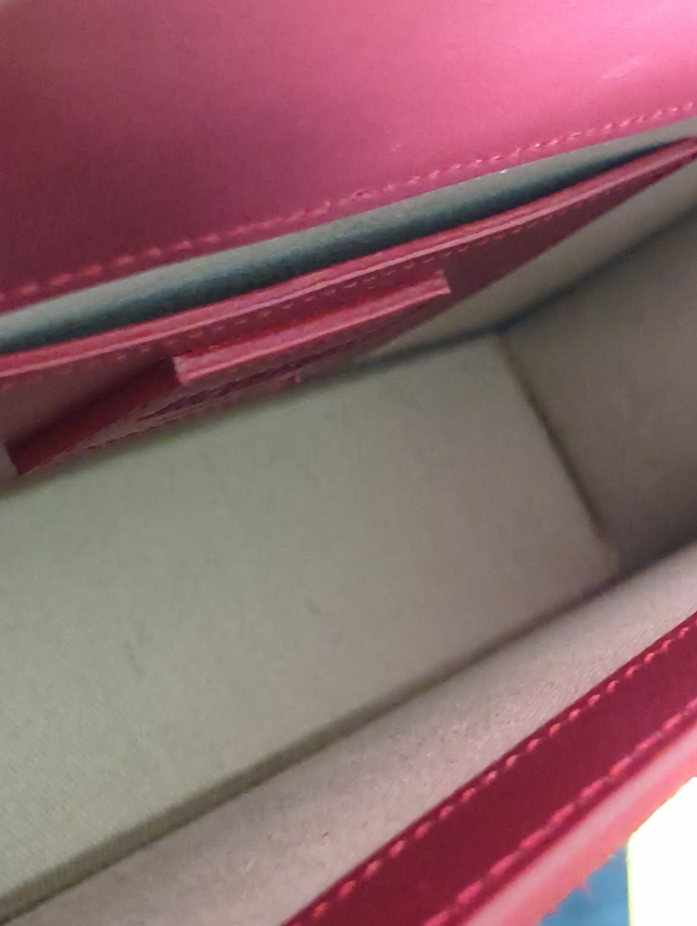 NEW Jacquemus Le Bambino Long Red Shoulder Bag With COA Dust Bag + Strap- medium - Picture 13 of 14
